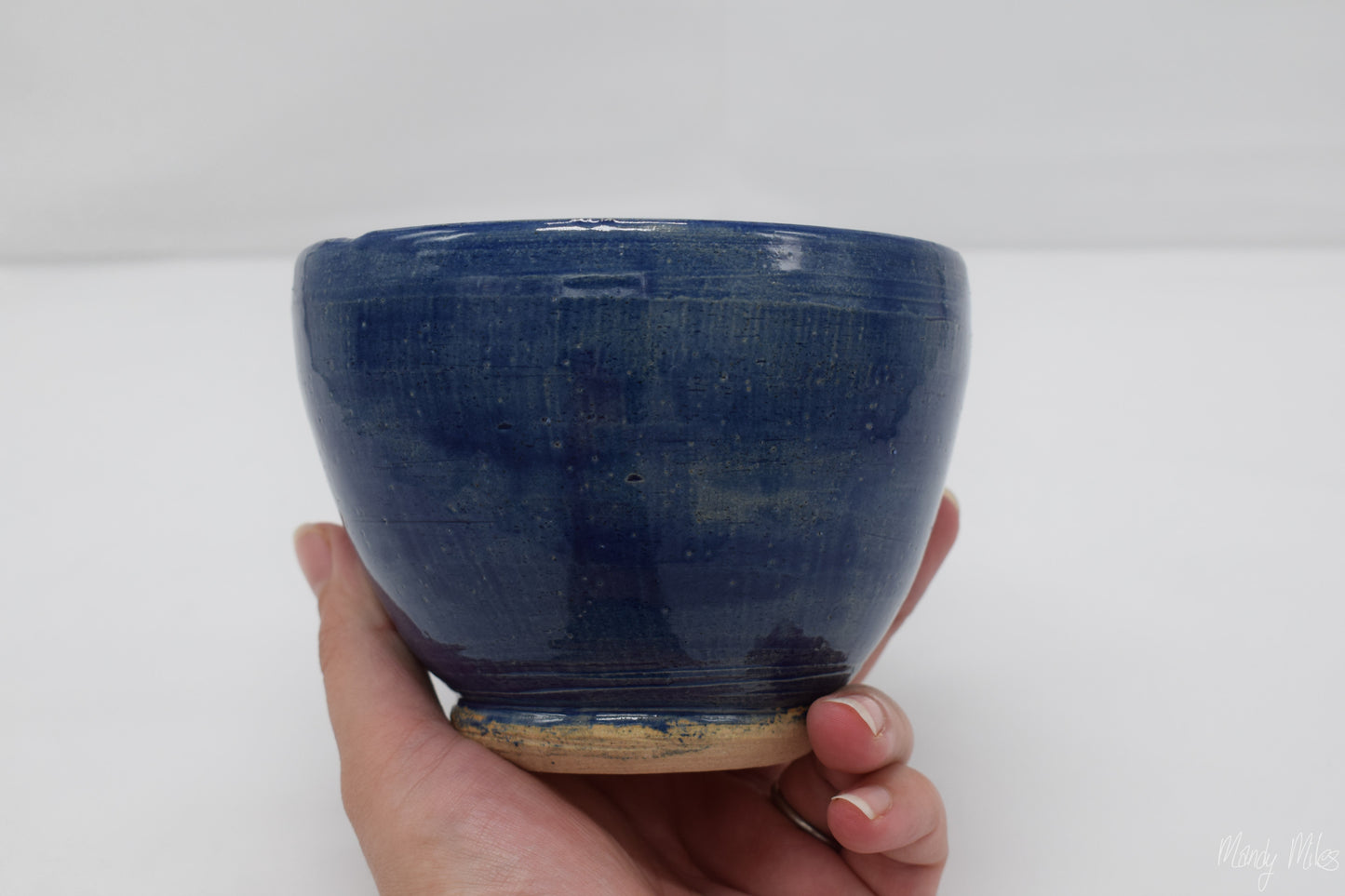 Ceramic Small Salad Bowl - Light Blue #012