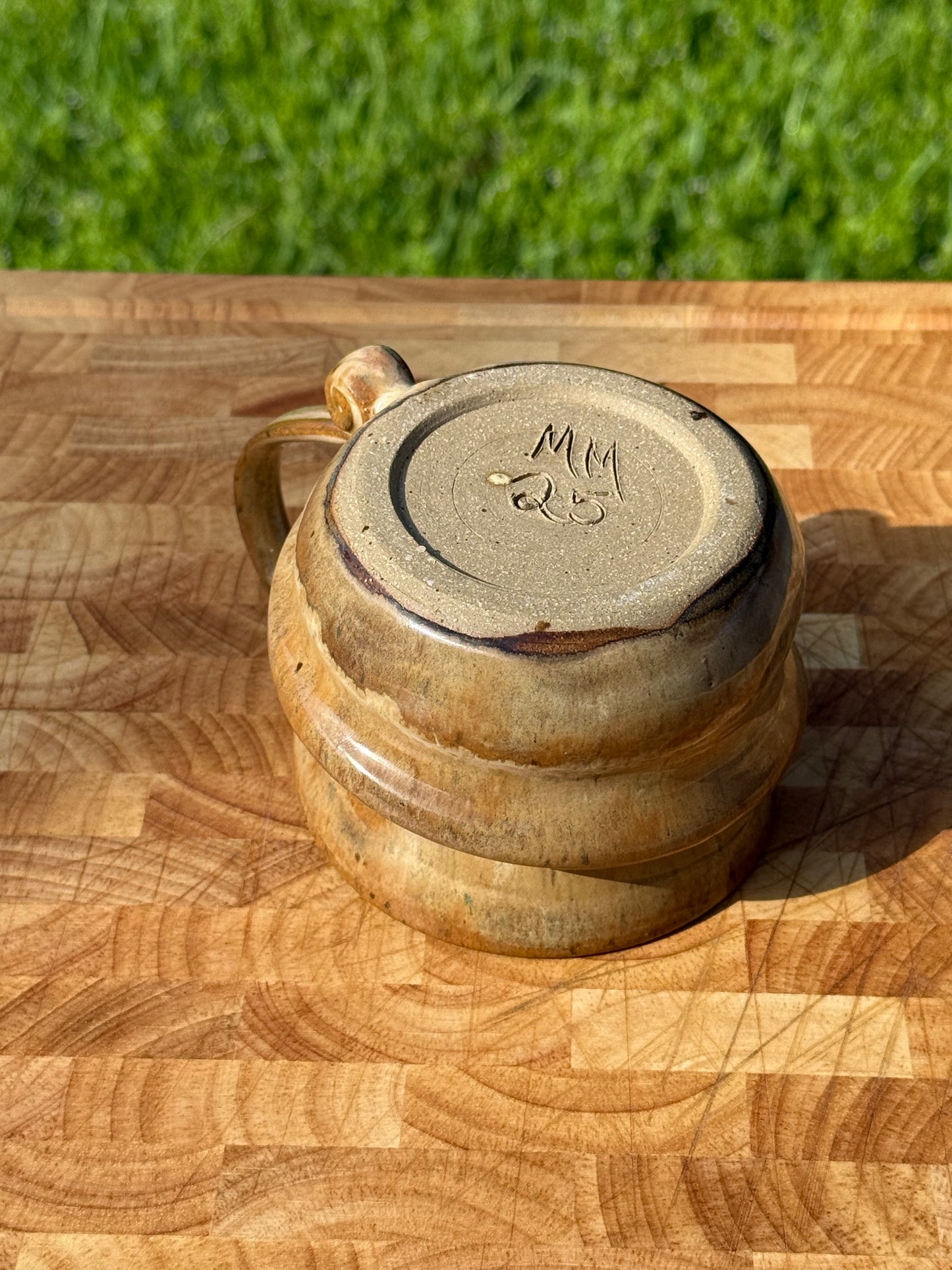 Handmade Beehive Inspired Coffee Mug