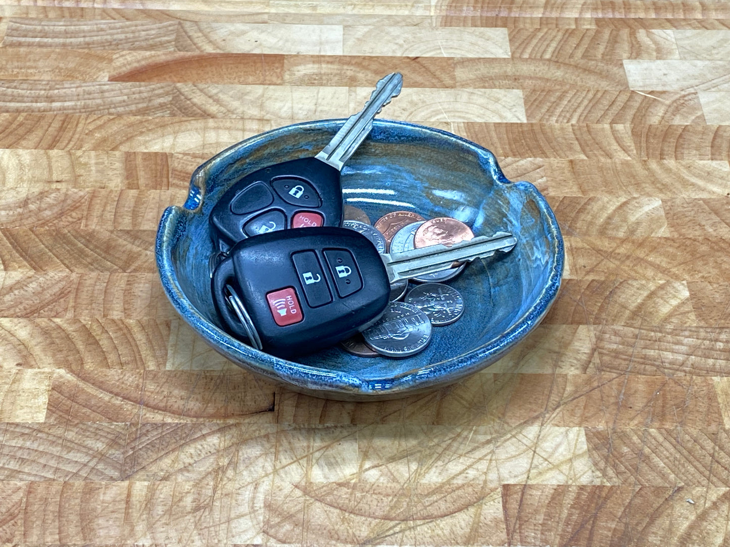 Ceramic Hand-Thrown Valet Organizer Ashtray
