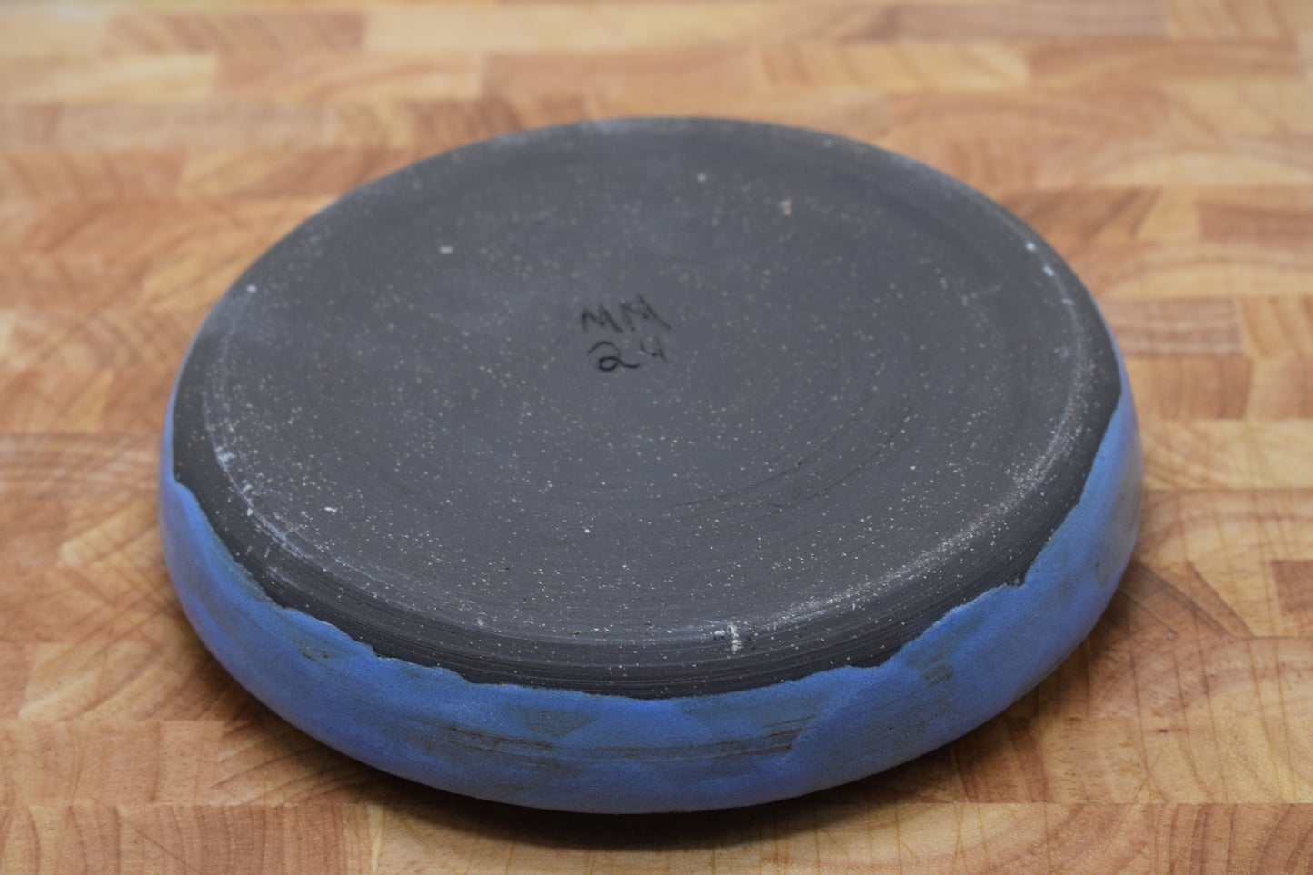 Ceramic Hand-Thrown Snack and Sauce Plate