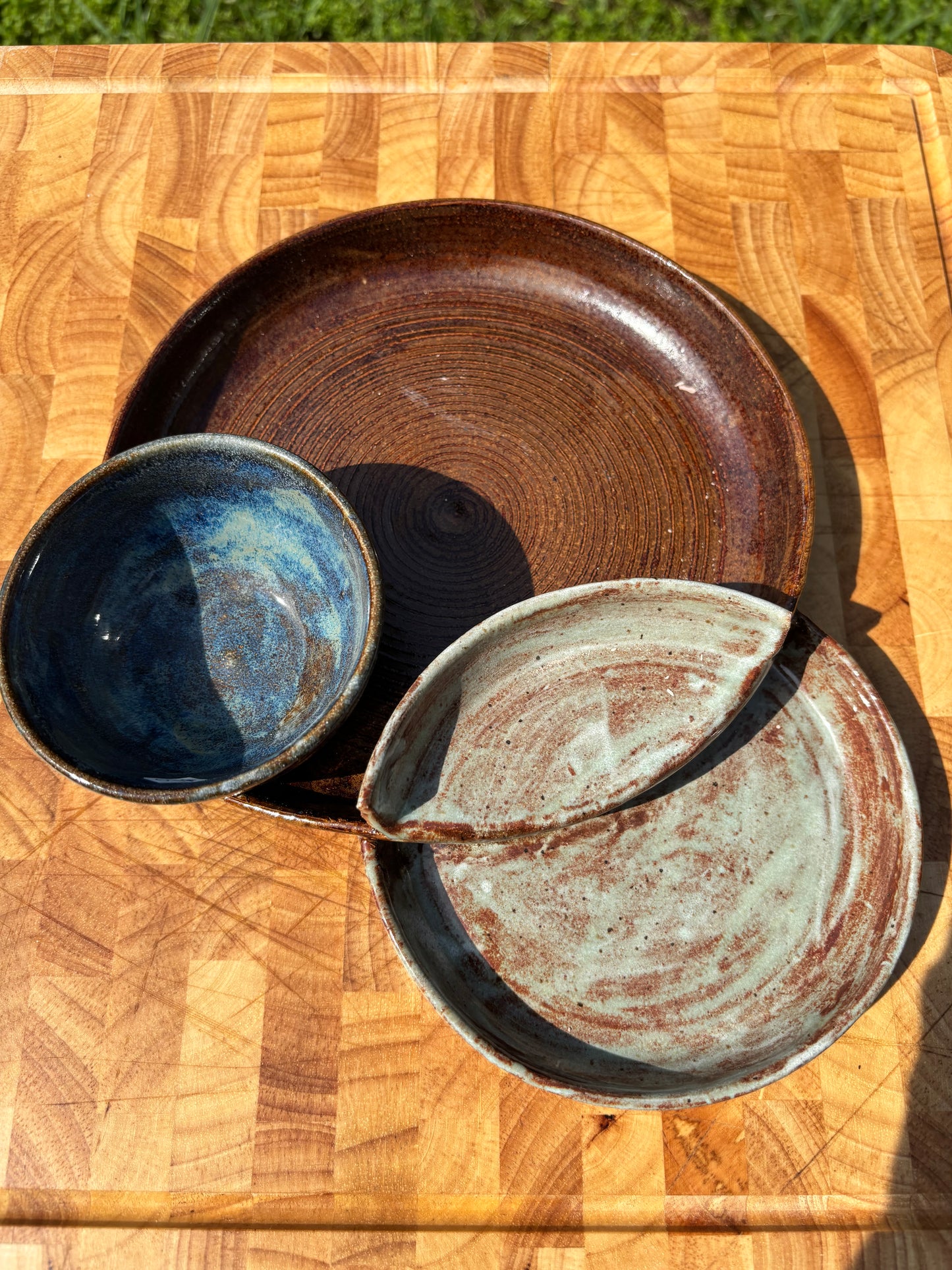 Handmade Serving Tray Sculpture