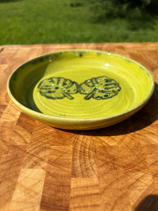Handmade Monstera Flower Pot Saucer