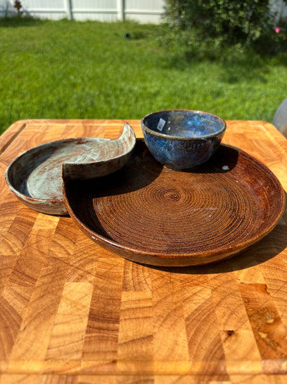 Handmade Serving Tray Sculpture