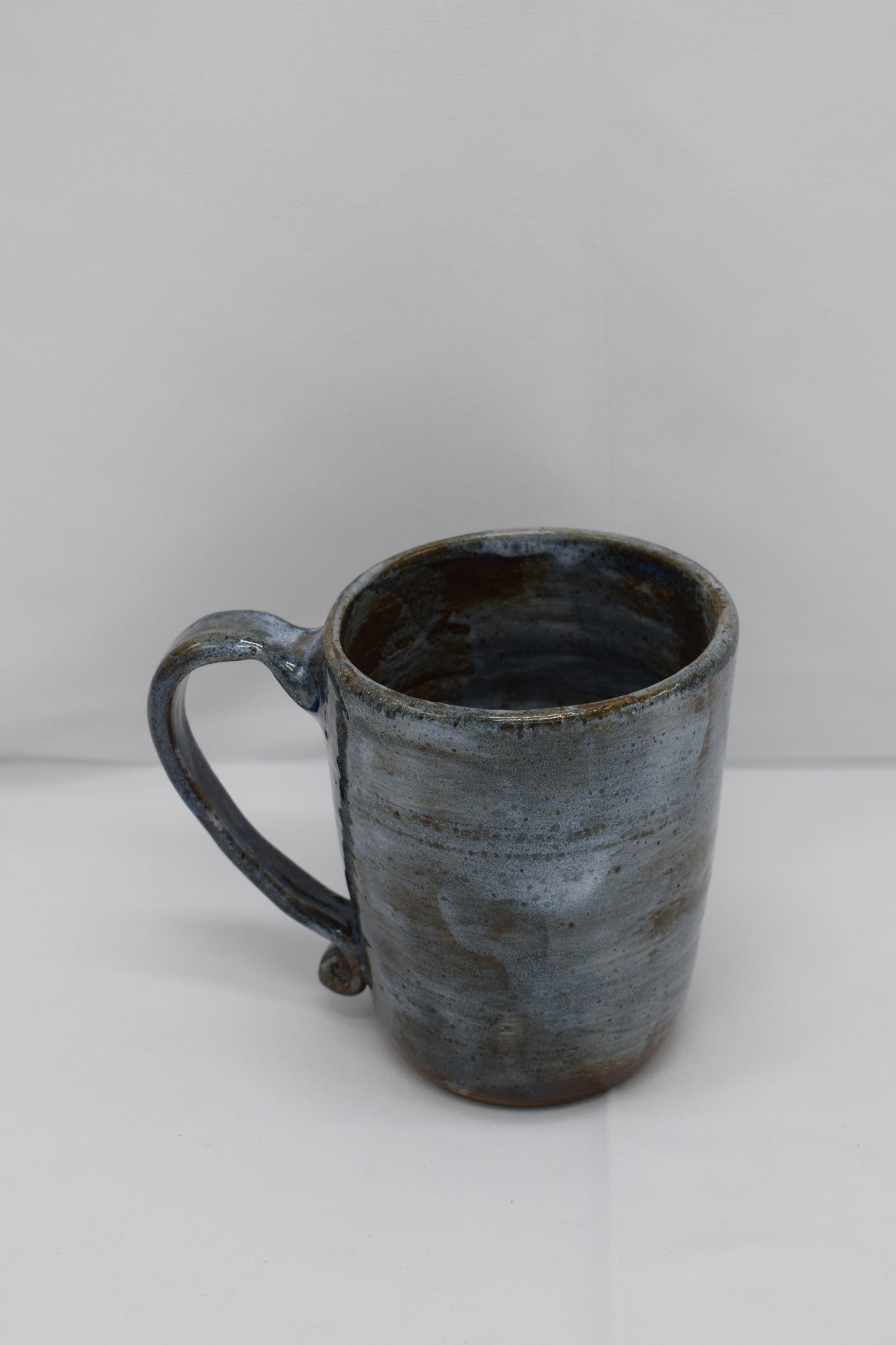 Ceramic Coffee Cups and Mugs - #021 (Rustic Blue)