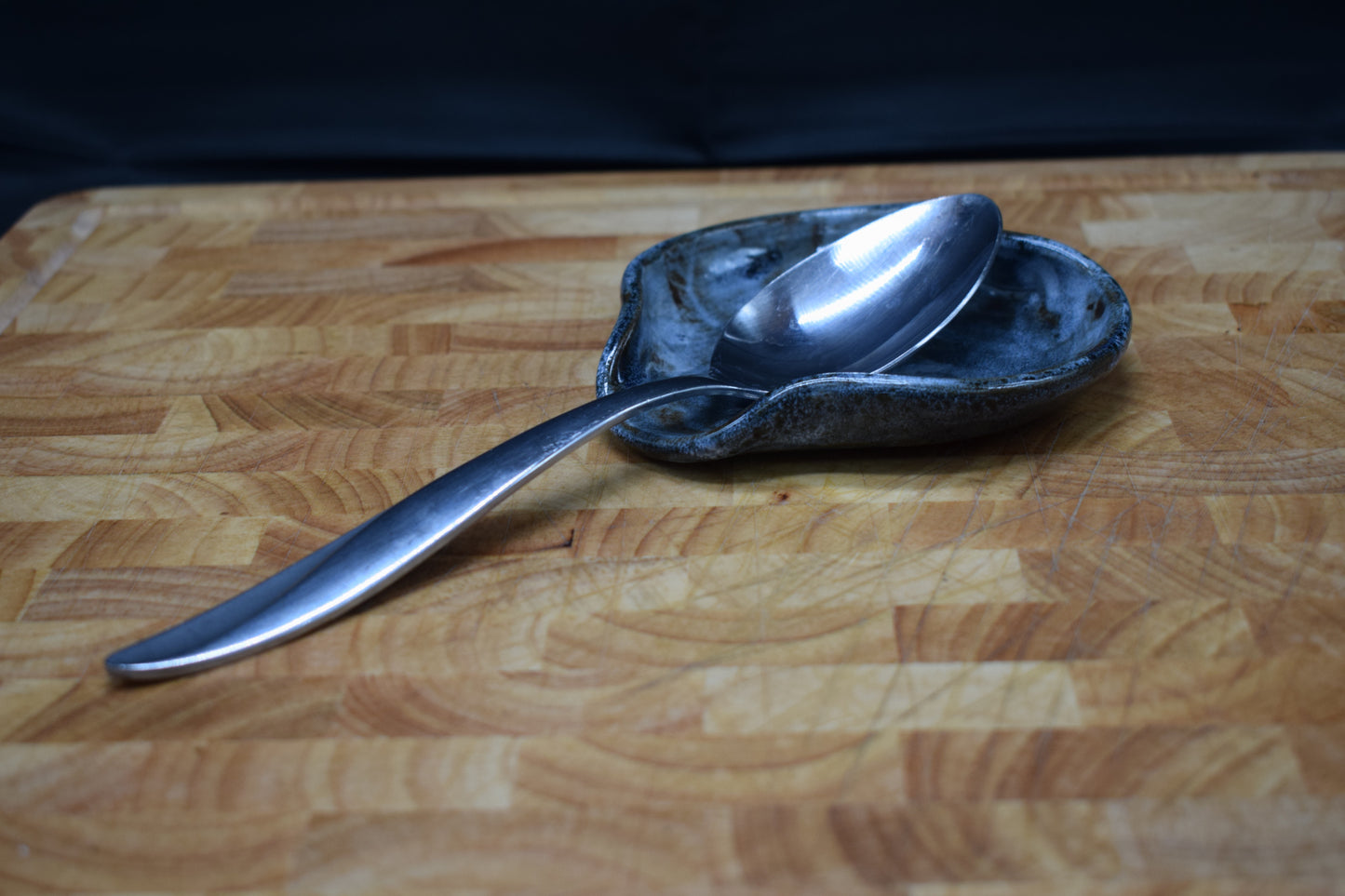 Ceramic Hand-Thrown Spoon Rest