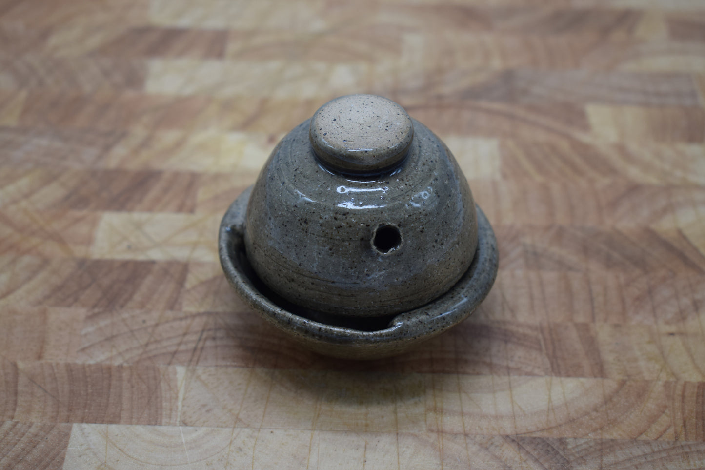 Ceramic Hand-Thrown Microwave Egg Poacher