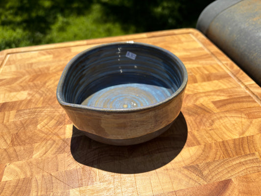 Handmade Blue/Green Matcha Prep Bowl