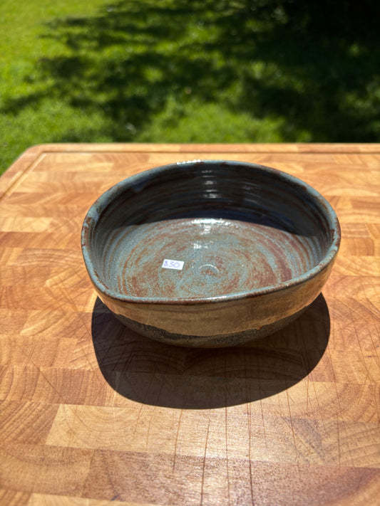 Handmade Green/Brown Matcha Prep Bowl