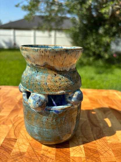 Handmade Floating Sculpted Vase