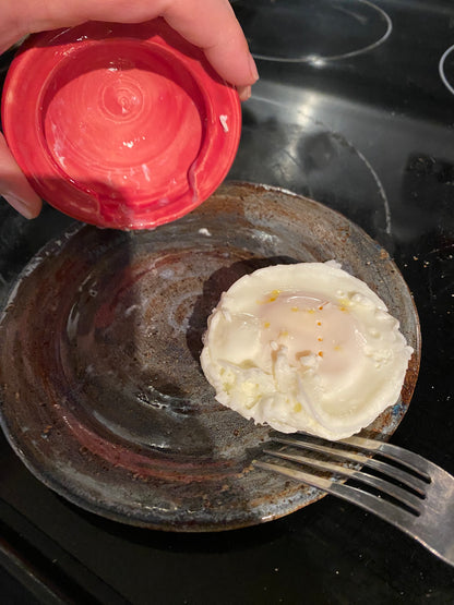 Ceramic Hand-Thrown Microwave Egg Poacher