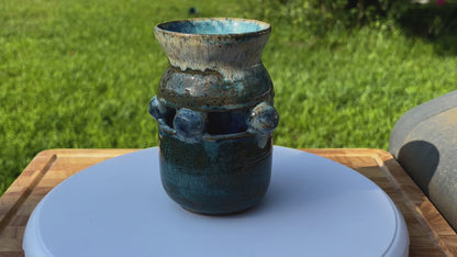 Handmade Floating Sculpted Vase